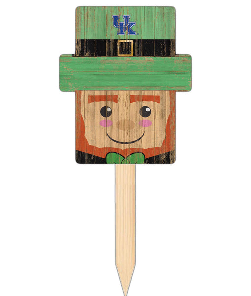 Wholesale C2146-Leprechaun Head Yard Stake 12in / C2146-Kentucky