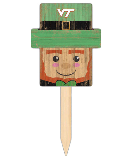 Wholesale C2146-Leprechaun Head Yard Stake 12in / C2146-Virginia Tech