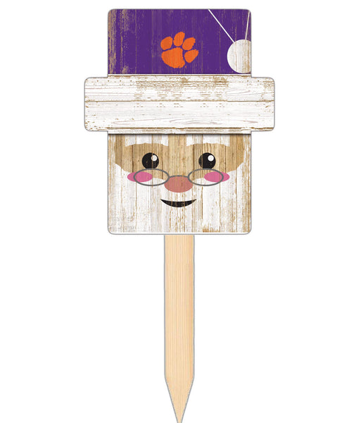 Wholesale C2147-Santa Head Yard Stake 12in / C2147-Clemson