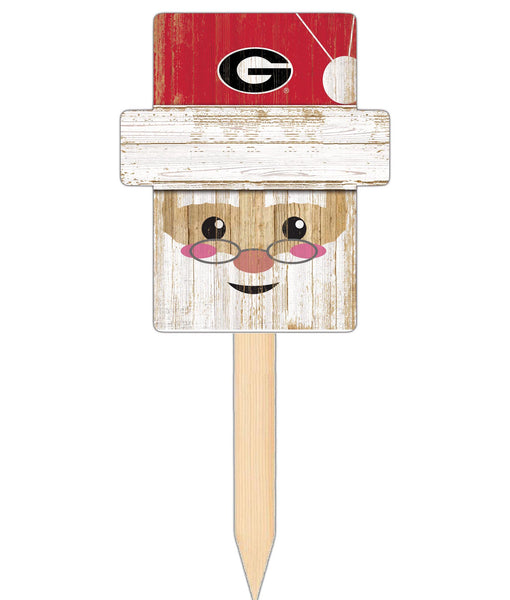 Wholesale C2147-Santa Head Yard Stake 12in / C2147-Georgia