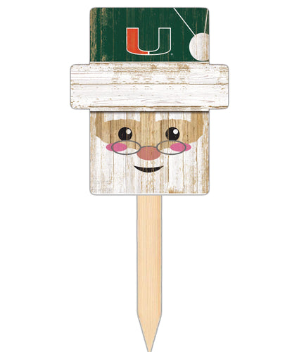 Wholesale C2147-Santa Head Yard Stake 12in / C2147-Miami