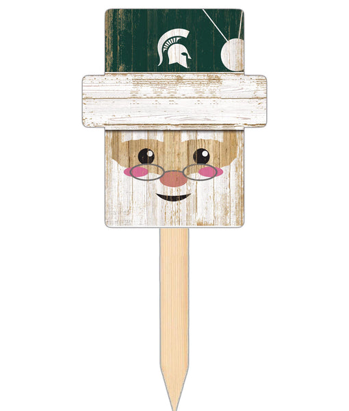 Wholesale C2147-Santa Head Yard Stake 12in / C2147-Michigan State