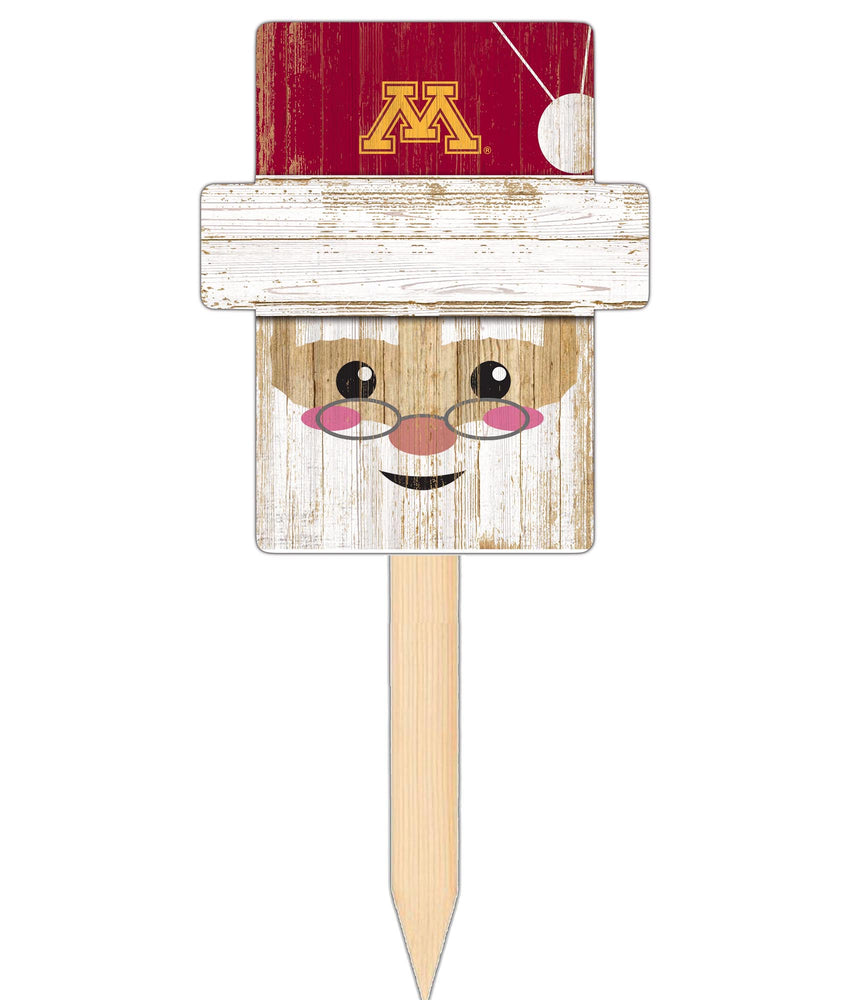 Wholesale C2147-Santa Head Yard Stake 12in / C2147-Minnesota