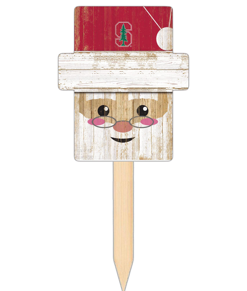 Wholesale C2147-Santa Head Yard Stake 12in / C2147-Stanford