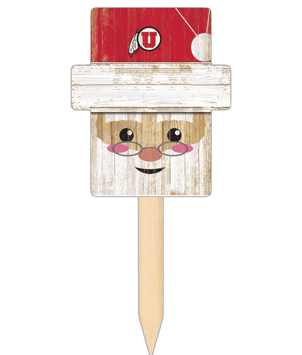 Wholesale C2147-Santa Head Yard Stake 12in / C2147-Utah