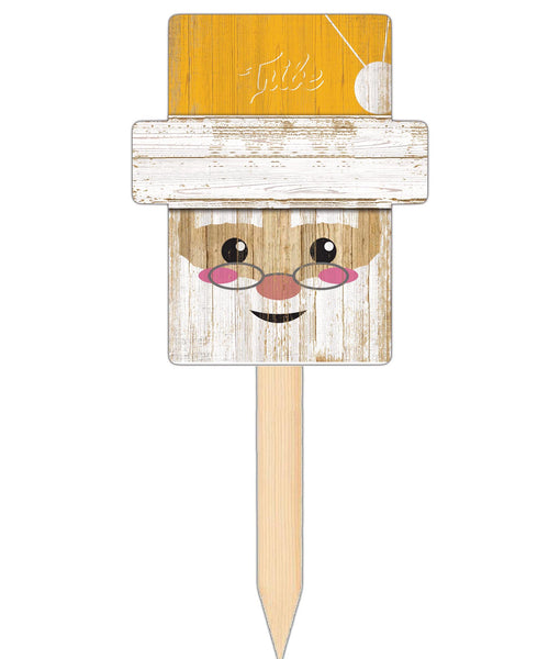 Wholesale C2147-Santa Head Yard Stake 12in / C2147-William & Mary