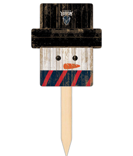 Wholesale C2148-Snow Man Head Yard Stake / C2148-Howard