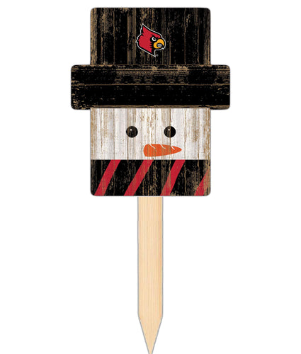 Wholesale C2148-Snow Man Head Yard Stake / C2148-Louisville
