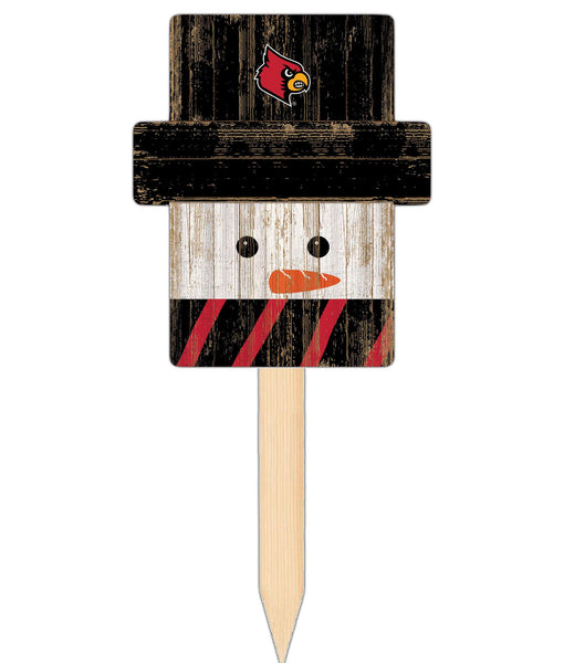 Wholesale C2148-Snow Man Head Yard Stake / C2148-Louisville