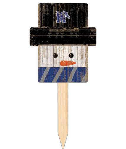 Wholesale C2148-Snow Man Head Yard Stake / C2148-Memphis