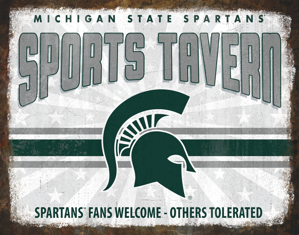 Wholesale C2165-Team Bar Sign / C2165-Michigan State