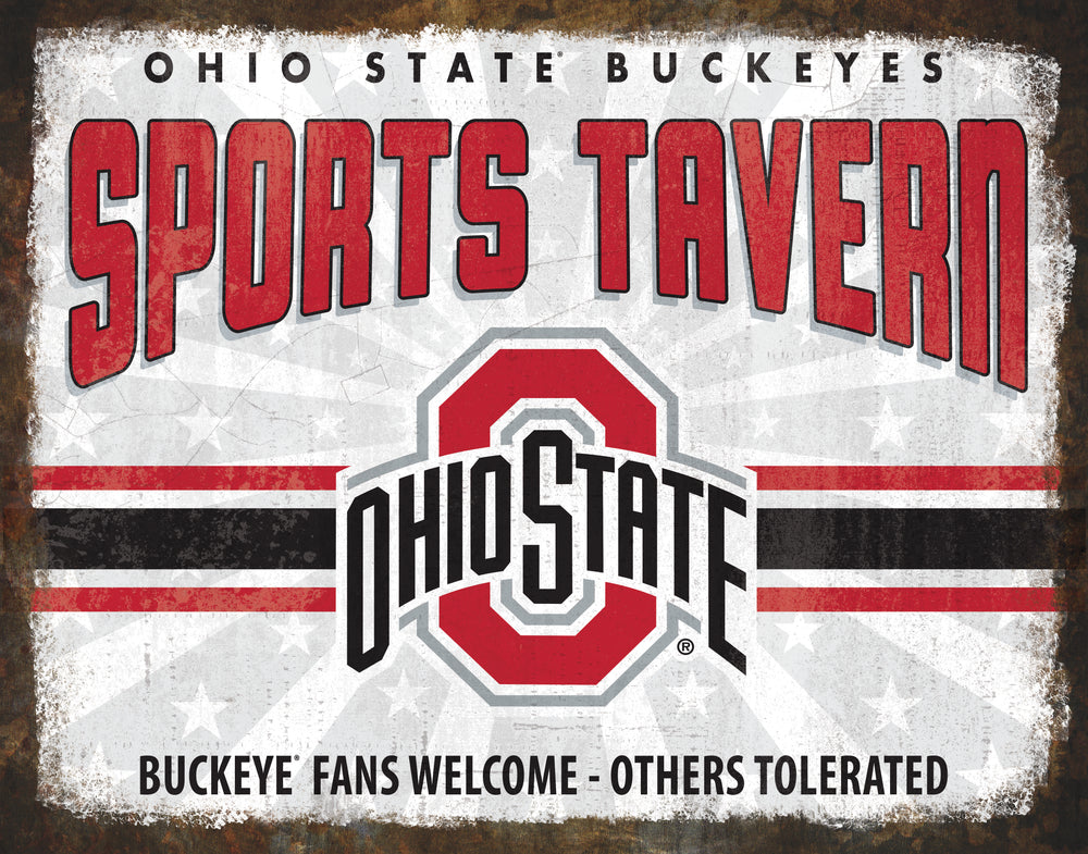 Wholesale C2165-Team Bar Sign / C2165-Ohio State