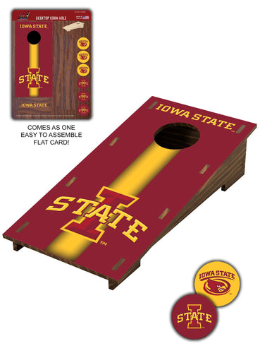 Wholesale C2186- Desktop Cornhole / C2186-Iowa State