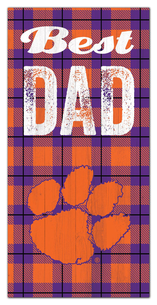 Wholesale C2202-Best Dad Plaid 6x12 / C2202-Clemson