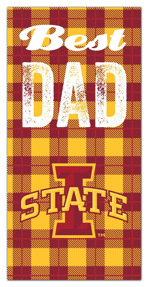 Wholesale C2202-Best Dad Plaid 6x12 / C2202-Iowa State