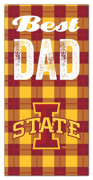 Wholesale C2202-Best Dad Plaid 6x12 / C2202-Iowa State