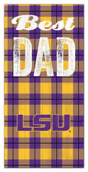 Wholesale C2202-Best Dad Plaid 6x12 / C2202-LSU