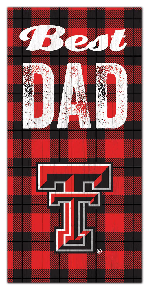 Wholesale C2202-Best Dad Plaid 6x12 / C2202-Texas Tech