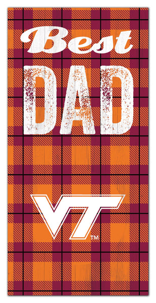 Wholesale C2202-Best Dad Plaid 6x12 / C2202-Virginia Tech