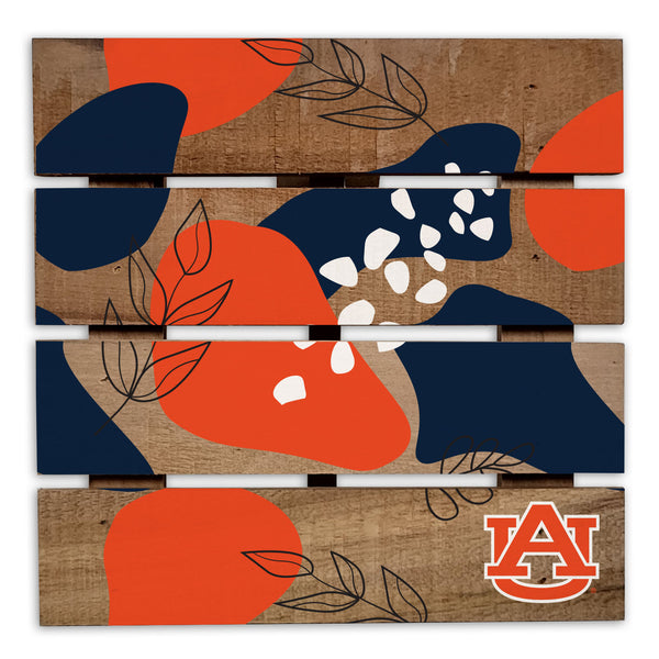 Wholesale C2222-Abstract Floral Trivet Hot Plate / C2222-Auburn