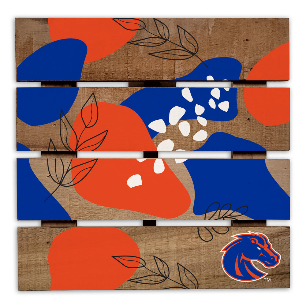 Wholesale C2222-Abstract Floral Trivet Hot Plate / C2222-Boise State