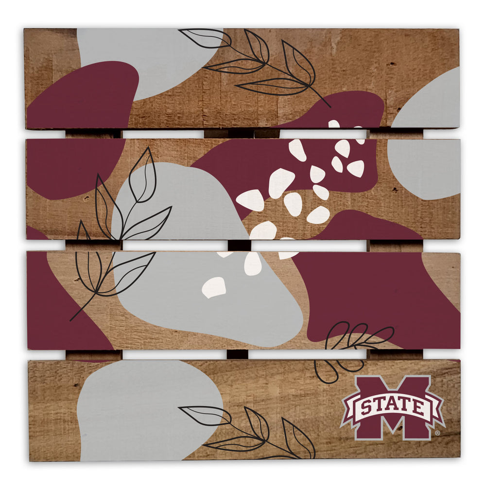 Wholesale C2222-Abstract Floral Trivet Hot Plate / C2222-Mississippi State