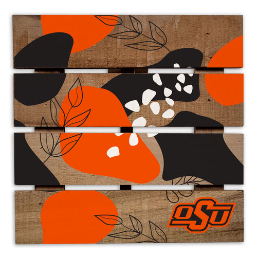 Wholesale C2222-Abstract Floral Trivet Hot Plate / C2222-Oklahoma State