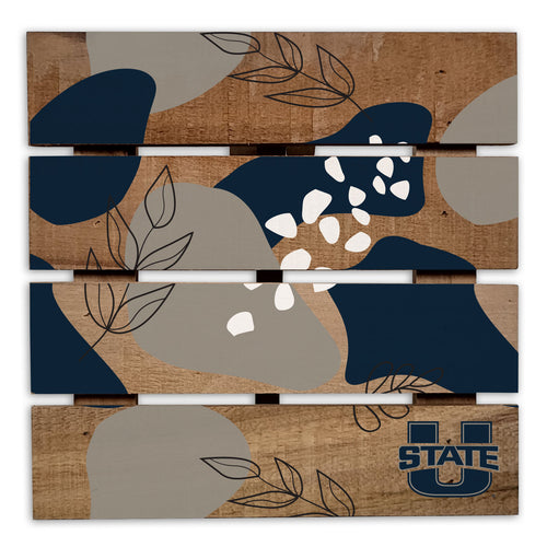Wholesale C2222-Abstract Floral Trivet Hot Plate / C2222-Utah State