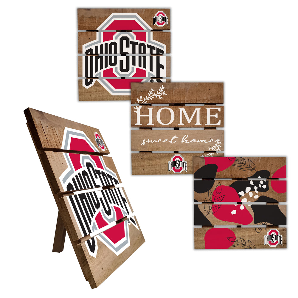 Wholesale C2223-Trivet Hot Plate Set of 4 (2221, 2222, 2122x2) / C2223-Ohio State