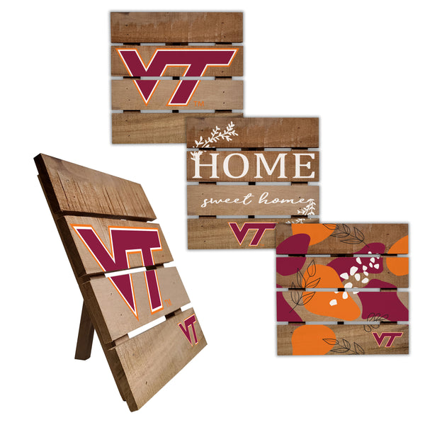 Wholesale C2223-Trivet Hot Plate Set of 4 (2221, 2222, 2122x2) / C2223-Virginia Tech