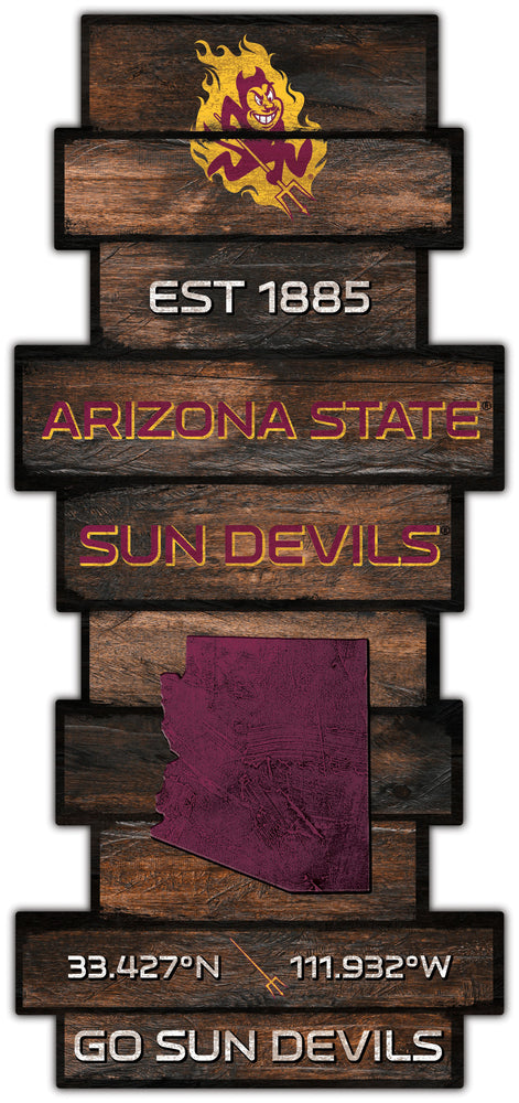 Wholesale C2225-Wood Celebration Stack / C2225-Arizona State