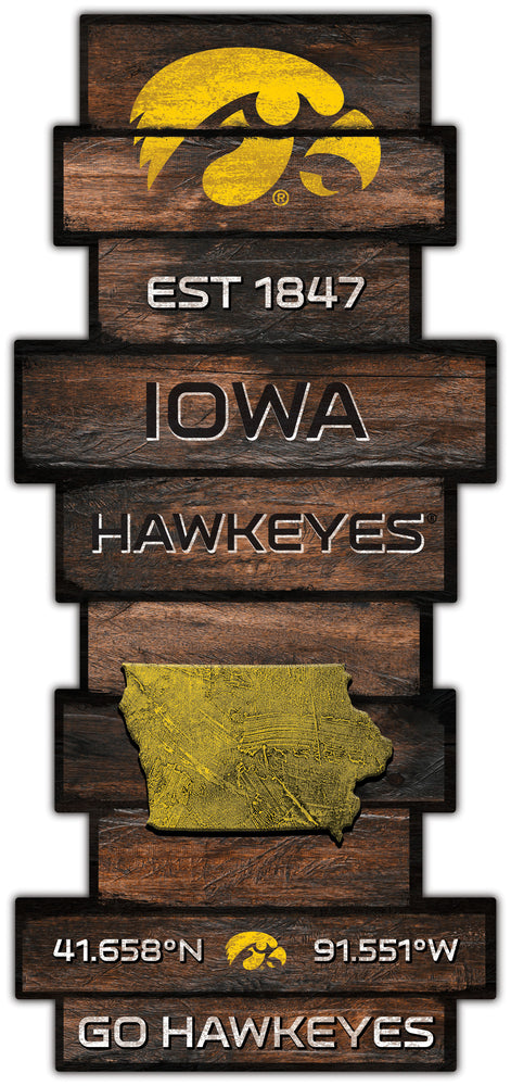 Wholesale C2225-Wood Celebration Stack / C2225-Iowa