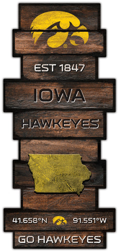 Wholesale C2225-Wood Celebration Stack / C2225-Iowa