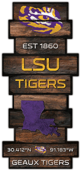 Wholesale C2225-Wood Celebration Stack / C2225-LSU