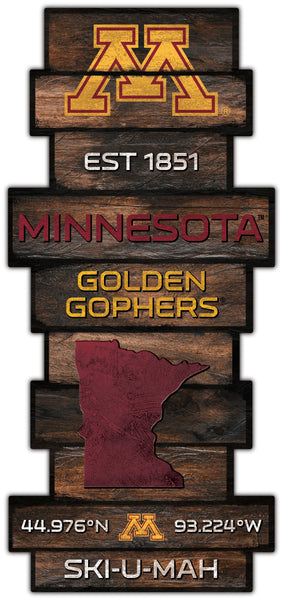 Wholesale C2225-Wood Celebration Stack / C2225-Minnesota