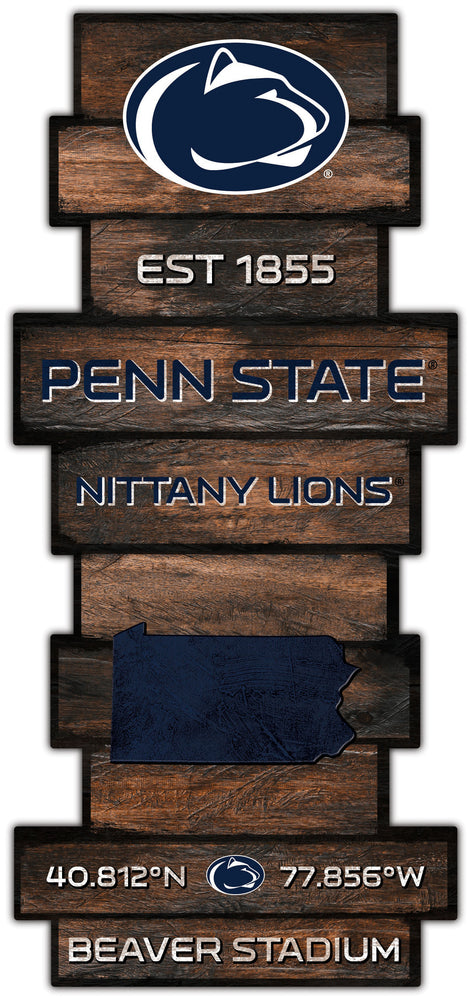 Wholesale C2225-Wood Celebration Stack / C2225-Penn State
