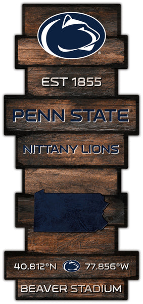 Wholesale C2225-Wood Celebration Stack / C2225-Penn State