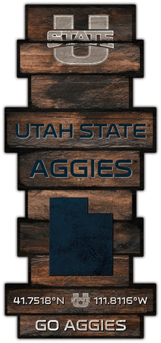 Wholesale C2225-Wood Celebration Stack / C2225-Utah State
