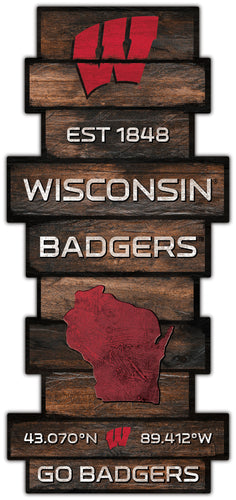 Wholesale C2225-Wood Celebration Stack / C2225-Wisconsin