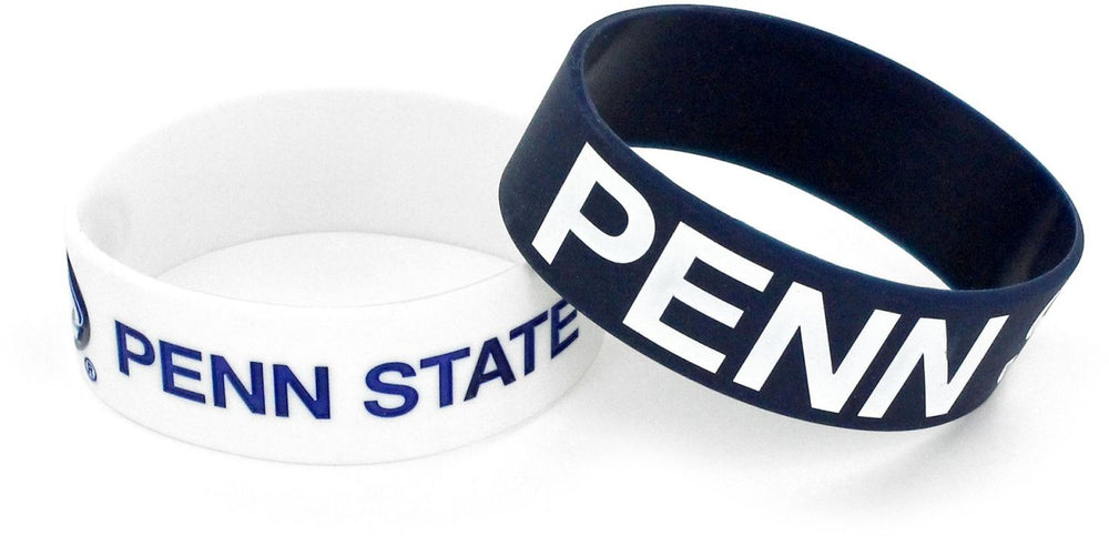 WHOLESALE PENN STATE WIDE BRACELETS (2 PACK)