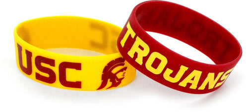 WHOLESALE USC WIDE BRACELETS (2-PACK)