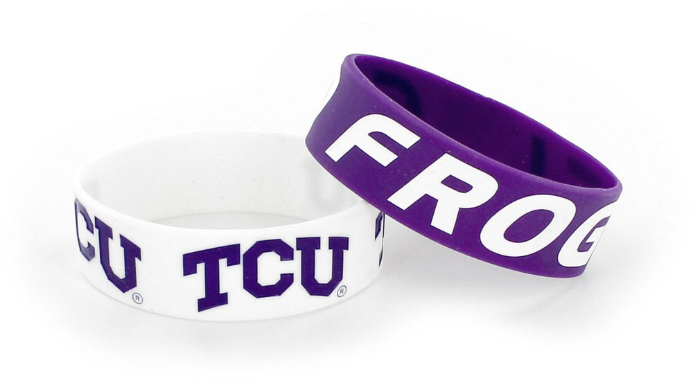 WHOLESALE TCU WIDE BRACELETS (2 PACK)
