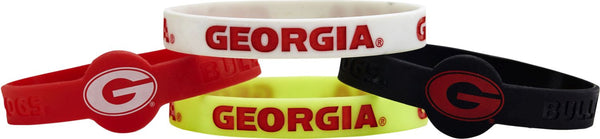 WHOLESALE GEORGIA SILICONE BRACELETS (4 PACK)