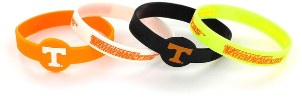 WHOLESALE TENNESSEE SILICONE BRACELETS (4 PACK)