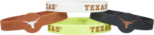 WHOLESALE TEXAS SILICONE BRACELETS (4 PACK)