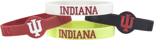 WHOLESALE INDIANA SILICONE BRACELETS (4 PACK)