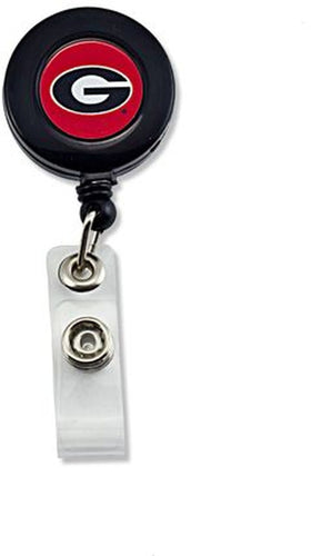 WHOLESALE GEORGIA (BLACK) BADGE HOLDER (NE)