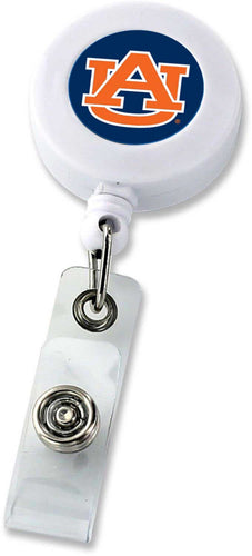 WHOLESALE AUBURN (WHITE) BADGE HOLDER (NE)