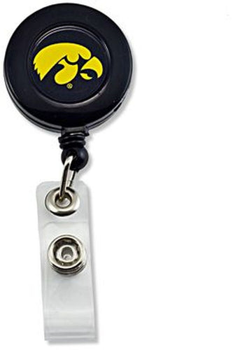 WHOLESALE IOWA BADGE REEL (BLACK) (NE)
