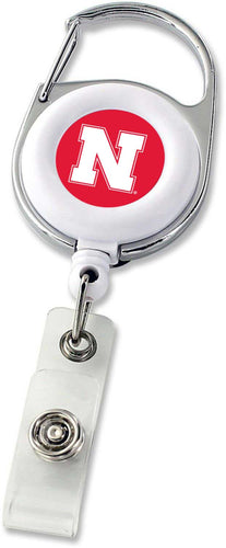WHOLESALE NEBRASKA DELUXE CLIP BADGE REEL